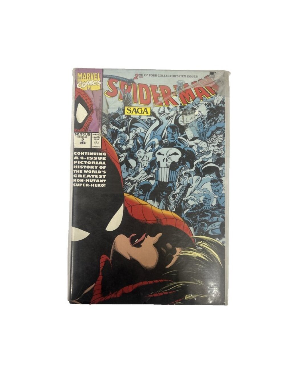 Marvel Comics Comic Book Spider Man Saga #2 Dec Comic Book